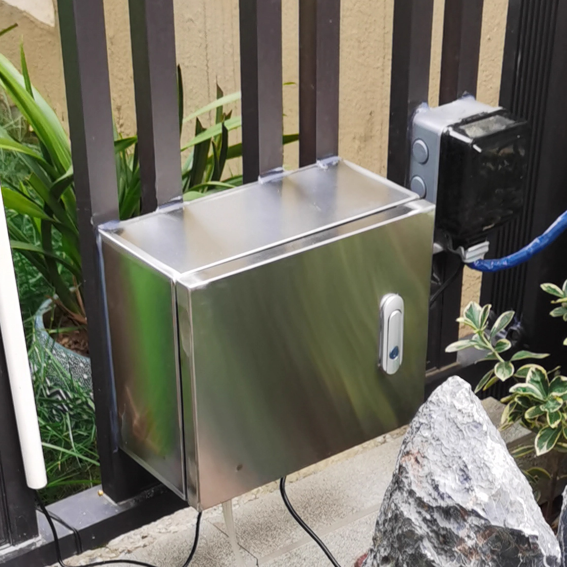 outdoor metal enclosure