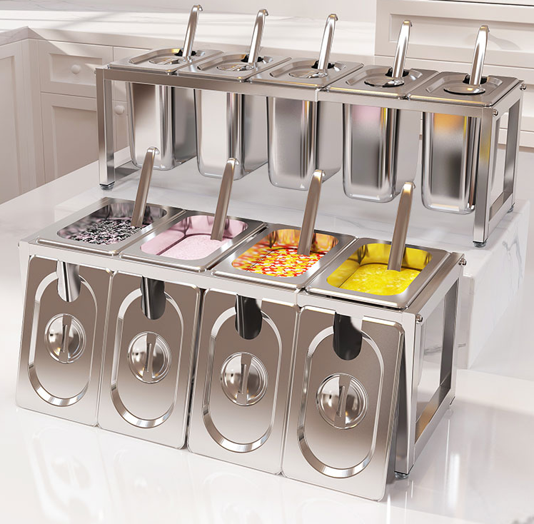 Stainless Steel Seasoning Box For Kitchen