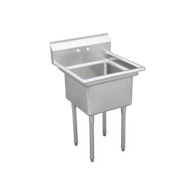 Single Bowl Stainless Steel Sink With Drain