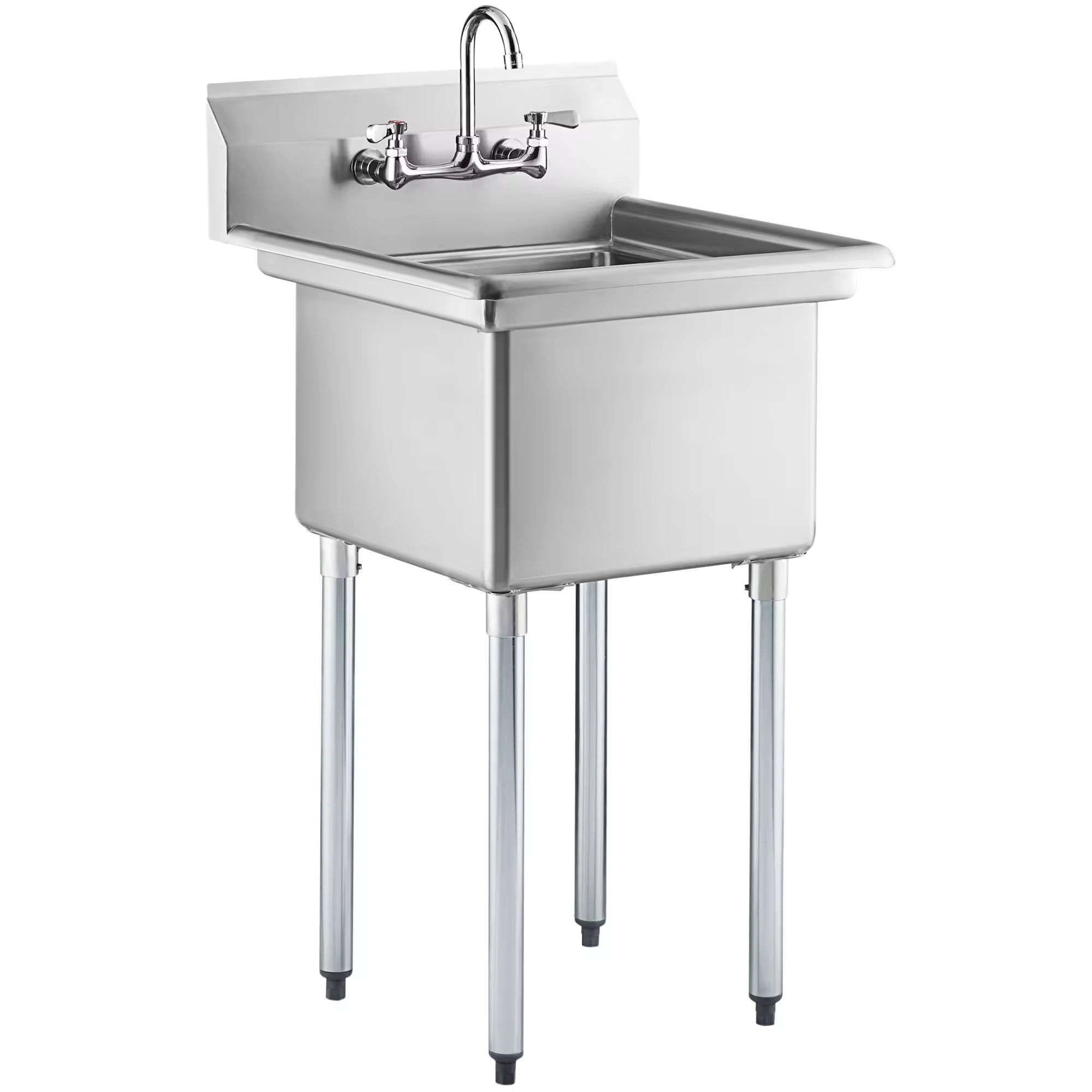 Single Bowl Stainless Steel Sink With Drain