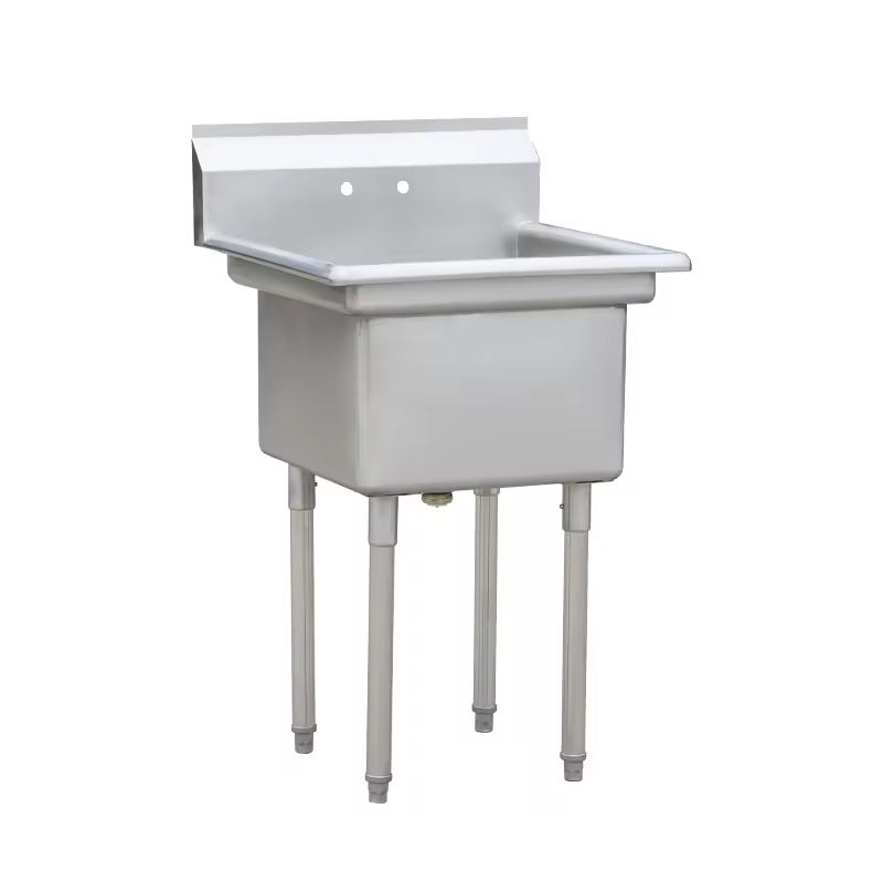 Single Bowl Stainless Steel Sink With Drain
