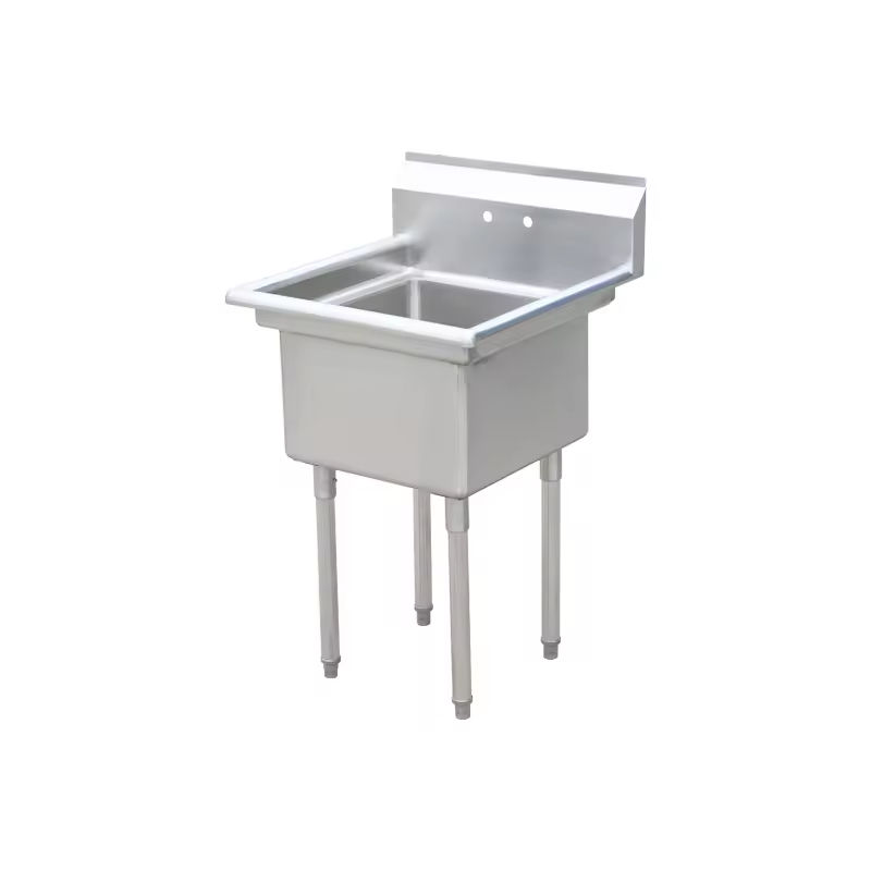 Single Bowl Stainless Steel Sink With Drain