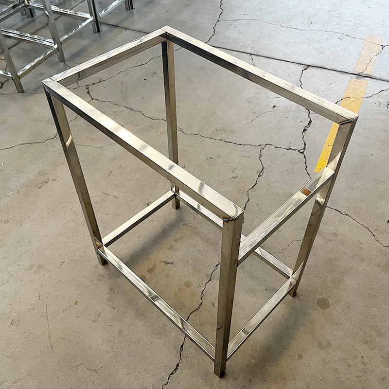 Custom Stainless Steel Frame For Placing Dish Basin