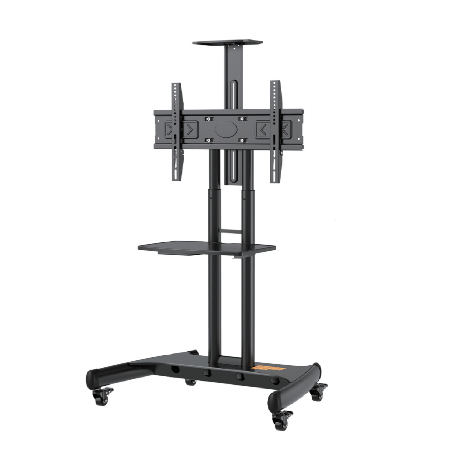 Metal Adjustable Removable Tv Stand With Wheels