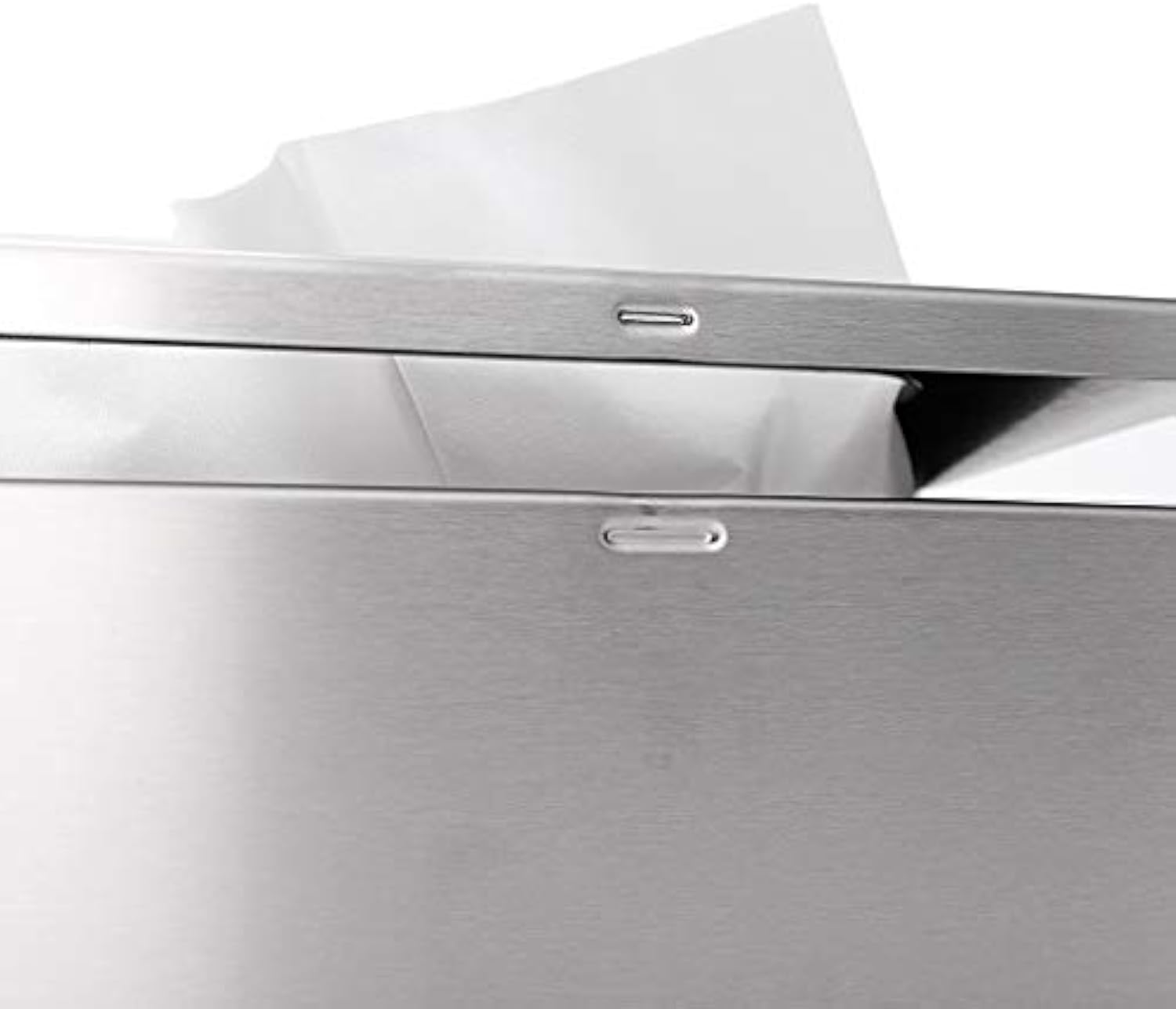 Luxury Metal 304 Stainless Steel Tissue Box for Living Room