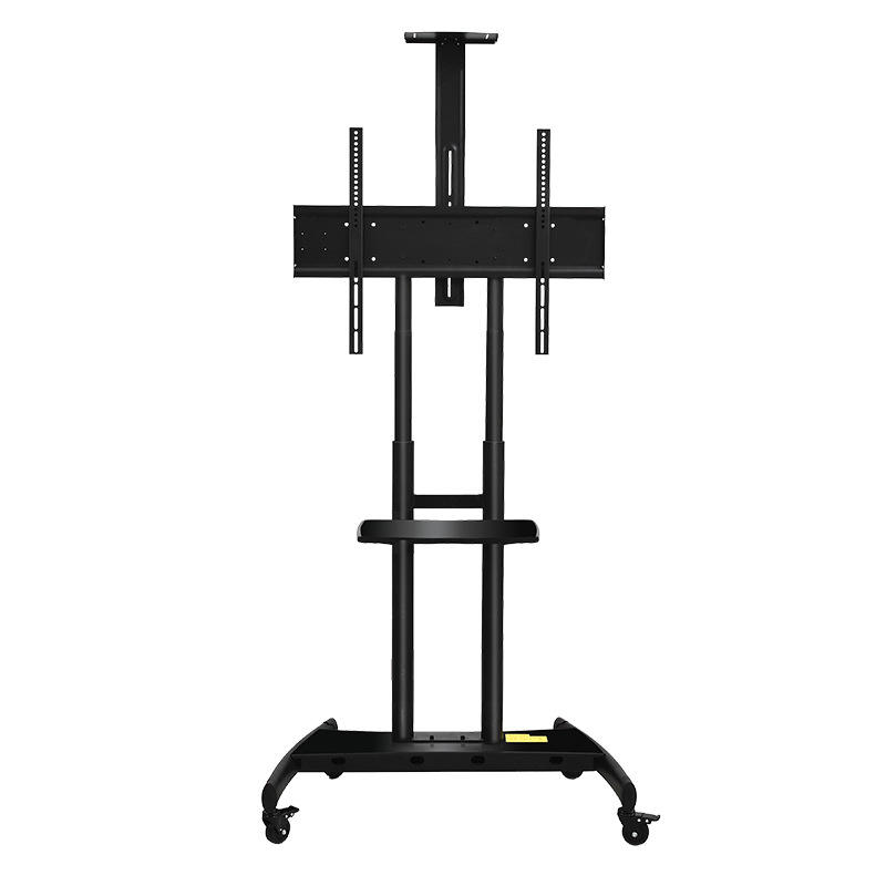 Metal Adjustable Removable Tv Stand With Wheels