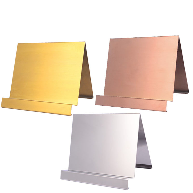 Stainless Steel Wallet Handbag Display for Clothing Store