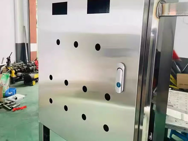 custom vented metal enclosure