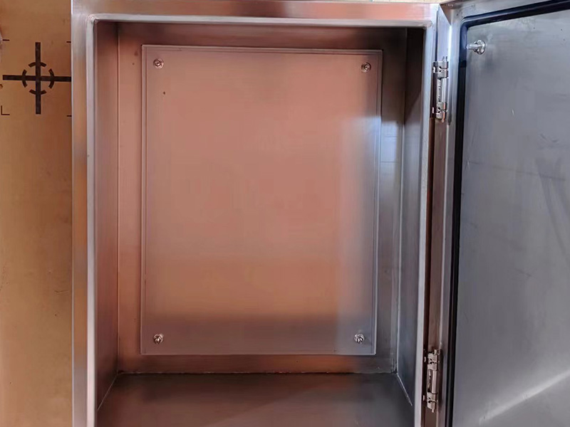 external metal enclosure